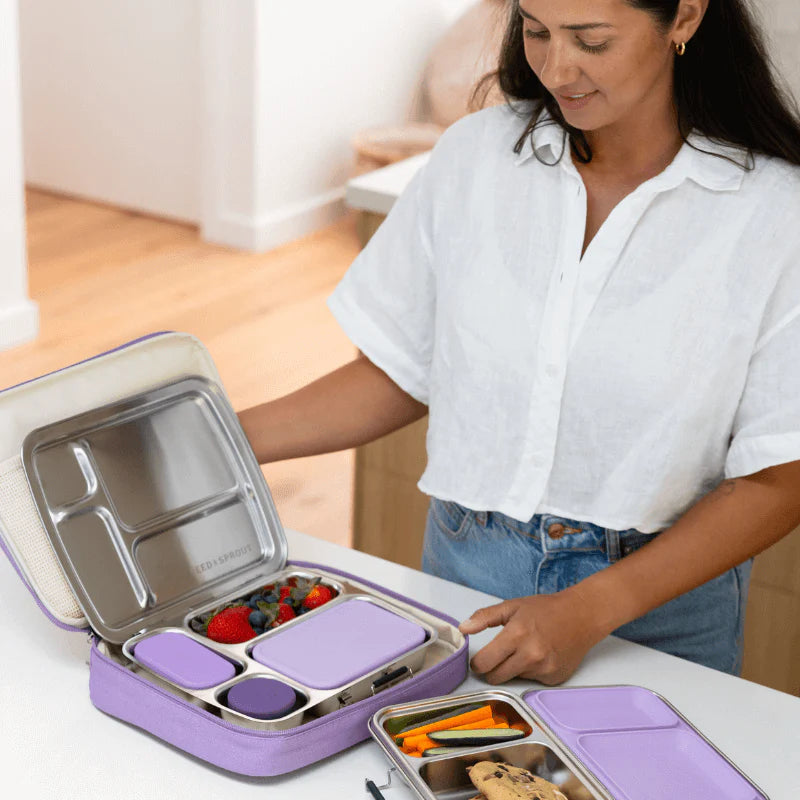 CrunchBox Lunch Box - 3 Pot Set