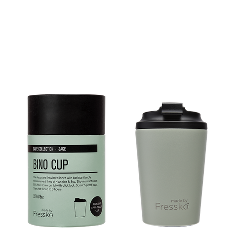 Bino Reusable Coffee Cup - Sage