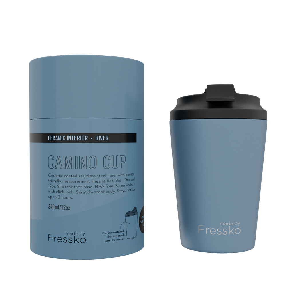 Ceramic Camino Reusable Cup - River