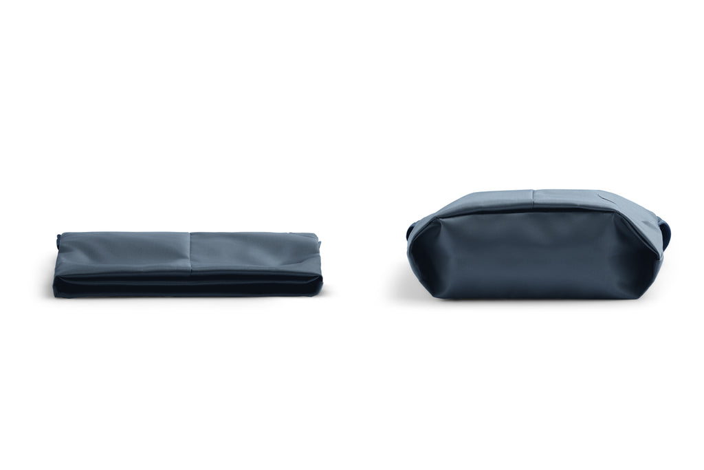 Laneway Sacoche / Leather Free - Blue Steel