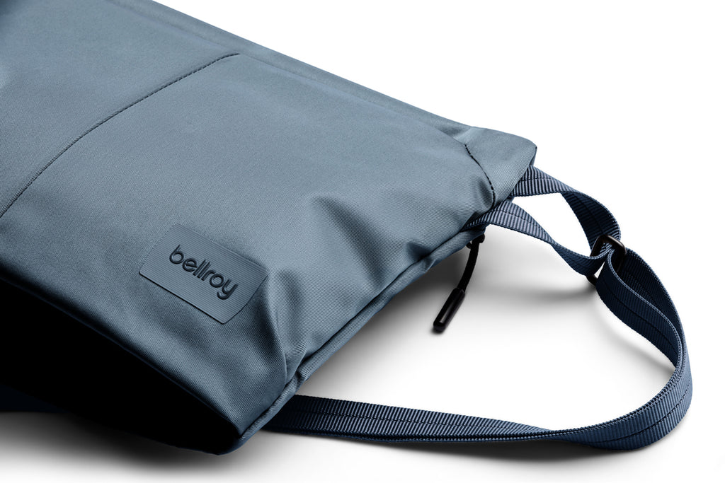 Laneway Sacoche / Leather Free - Blue Steel