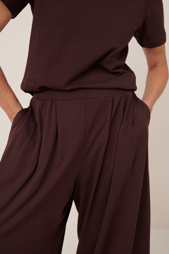 Drape Pant - Mahogany