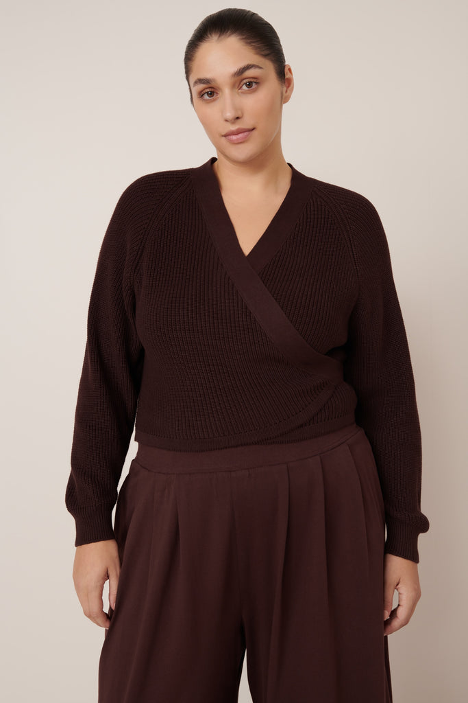 Drape Pant - Mahogany