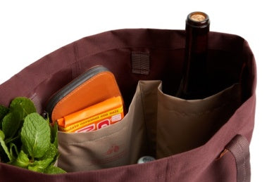 Market Tote - Burgundy