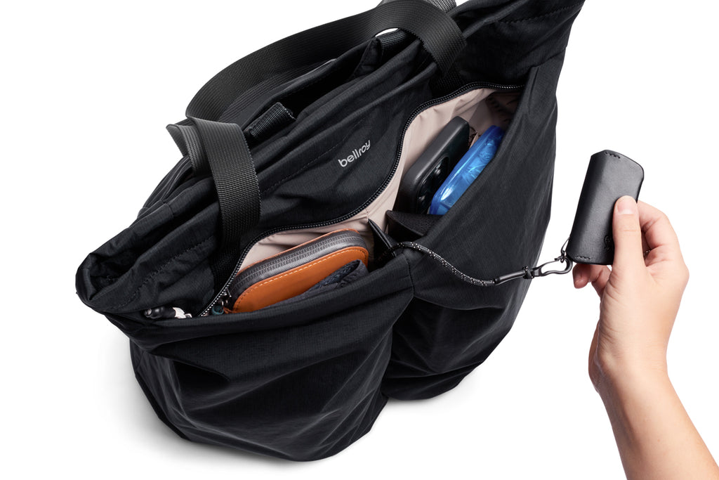 Lite Totepack / Leather Free - Black