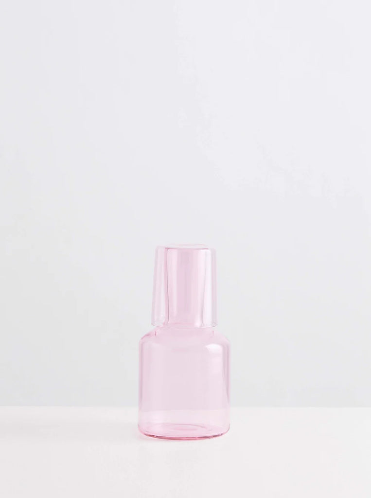 Carafe & Glass - Pink