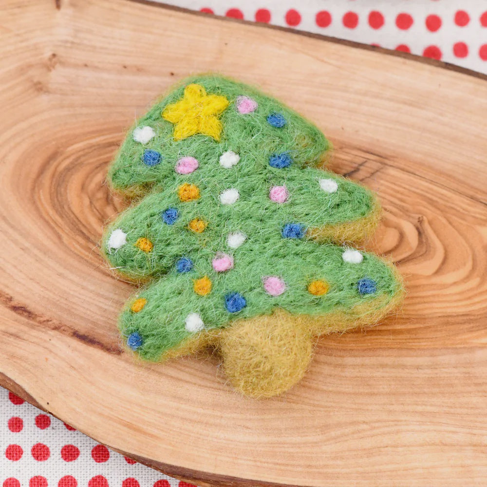 Felt Christmas Tree Cookie