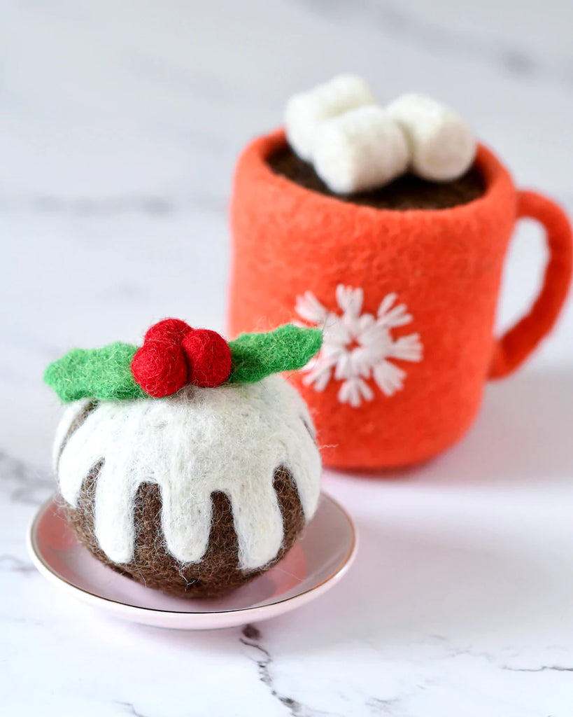 Felt Christmas Pudding