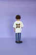 Organic Posy Tee - Milk