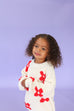 Posy Knitted Pull Over - Milk