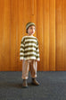 Striped Pixie Beanie - Herb