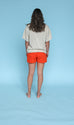 Terry Shorts/ Adults - Blocks Rosso