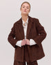 The Corduroy Blazer - Chestnut