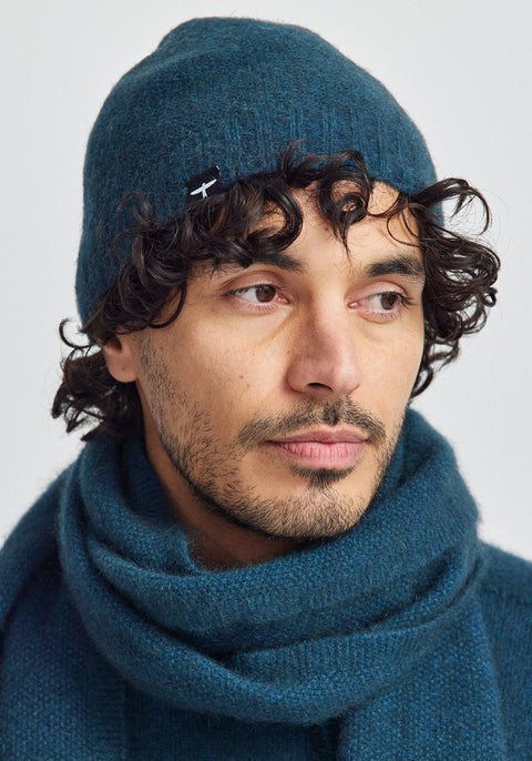 Moss Beanie - Deep Teal