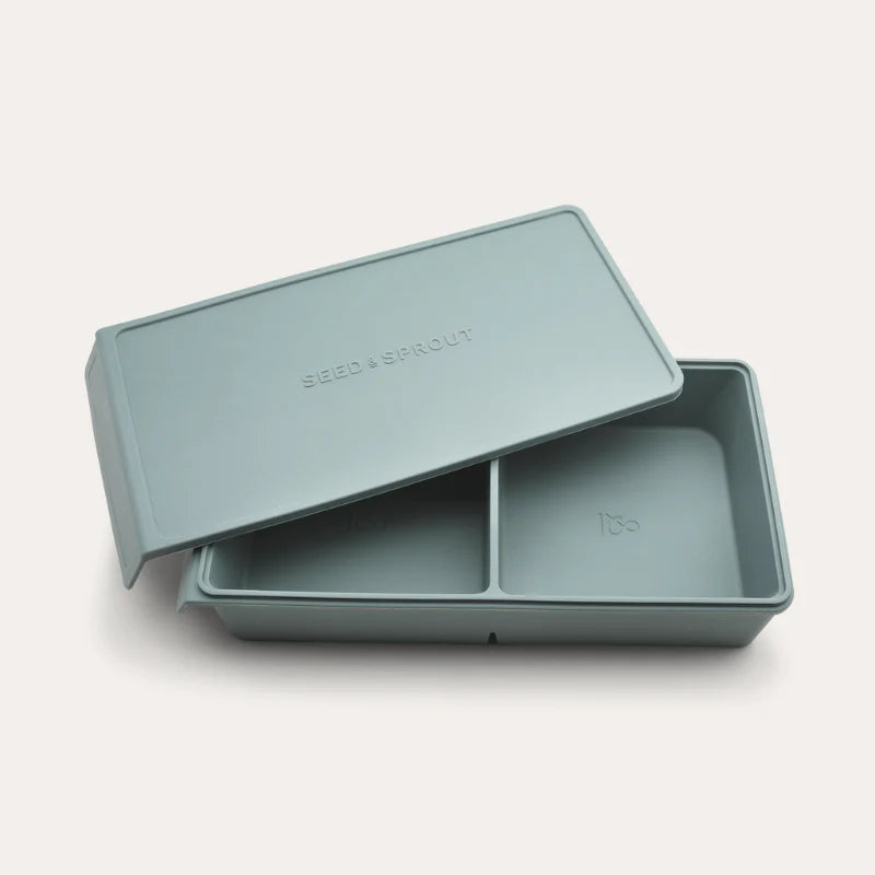 2 Portion Silicone Freezer Tray - Eucalyptus