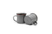 Enamel Cup (Set of 2) - Slate Grey