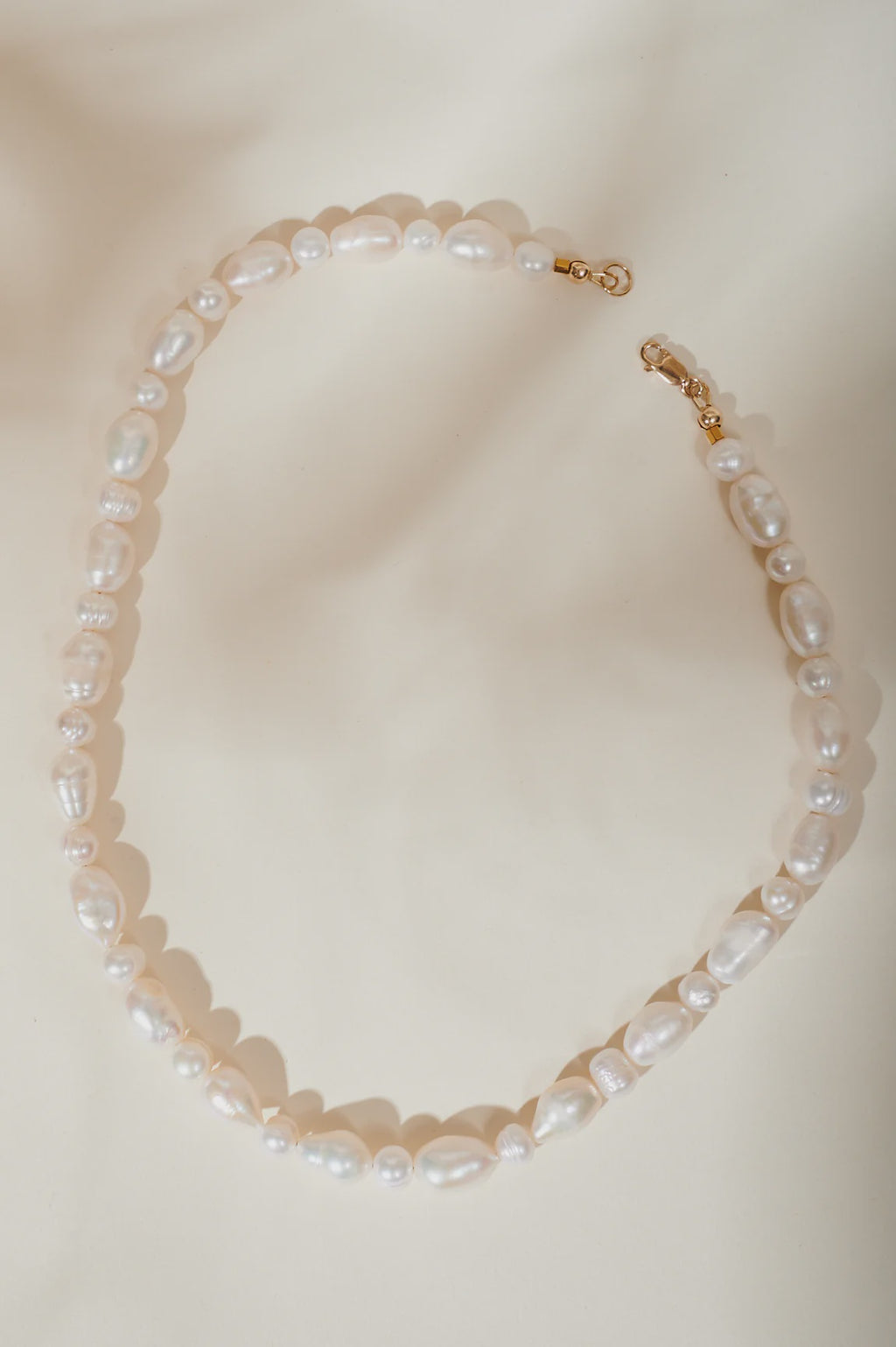 Ida Pearl Necklace - Gold