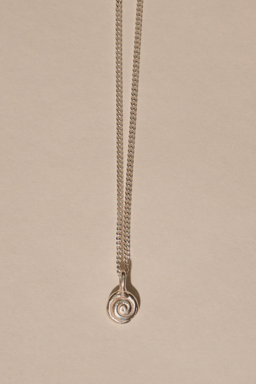 Spiral Necklace - Sterling Silver