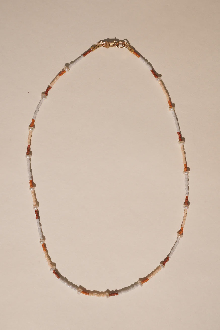 Scattered Pearl Necklace
