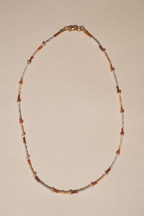 Scattered Pearl Necklace