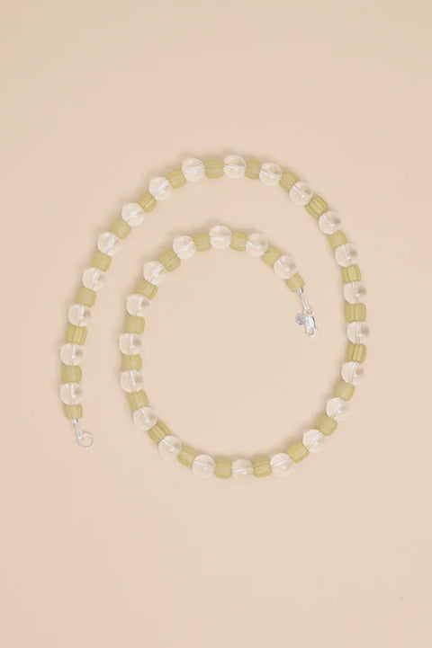 Crystal Quartz Java Necklace - Cactus
