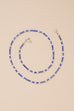 Riverbed Necklace - Lapis Lazuli & Freshwater Pearls