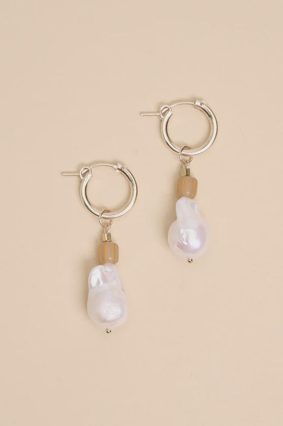 Baroque Java Hoops - Tangerine