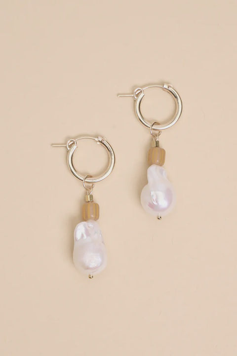 Baroque Java Hoops - Tangerine