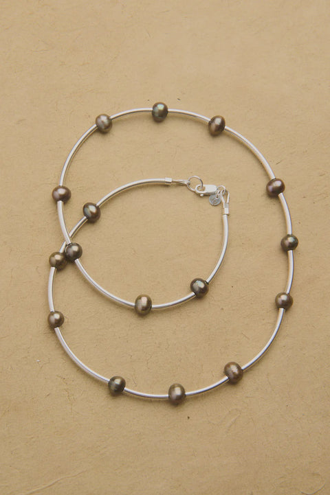 Ebb & Flow Necklace - Freshwater Pearl