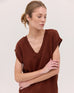 The Vest - Mahogany