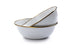 Enamel Bowl (Set of 2) -  Eggshell