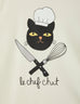 Chef Cat T-Shirt / Off White