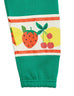 Fruits Panel Sweatpants / Green