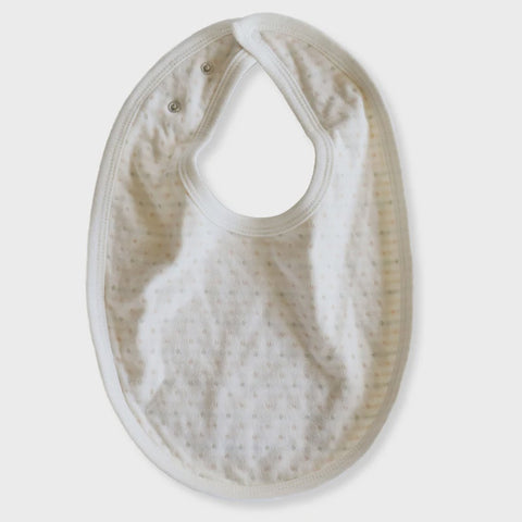 Organic Cotton Bib - Dots