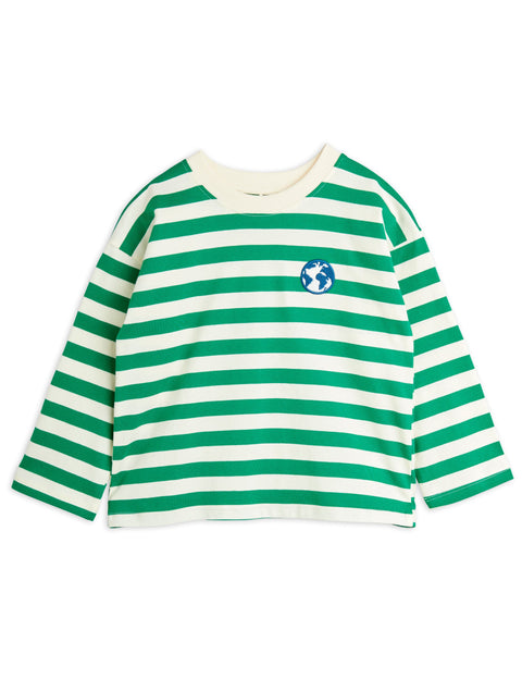 Stripe Long Sleeve T-Shirt - Green