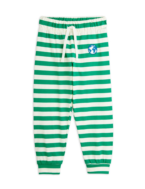 Stripe Trousers - Green