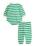 Stripe Baby Set - Green