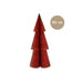 Deluxe Tree Tall Standing Ornament  - Classic Red