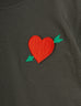 Arrowed Heart T-Shirt - Black