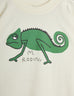 Lizard Short Sleeve T-shirt - Off White