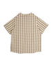 Gingham Woven Shirt - Beige