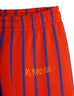 Vertical Stripe Sweatpants - Red