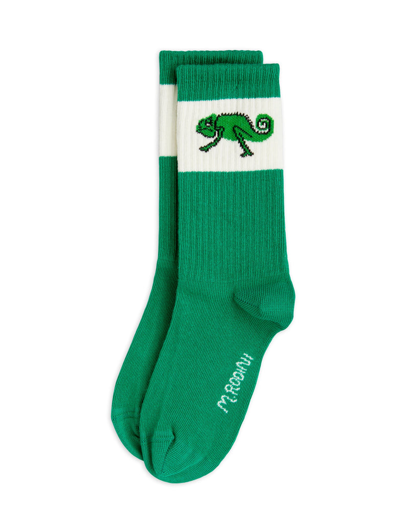 Lizard Socks / 1 Pack - Green