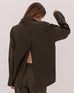 The Split Back Shirt - Dark Olive