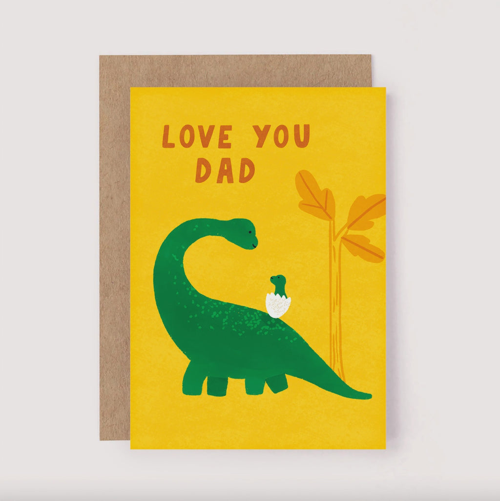 Dinosaur Dad Greeting Card