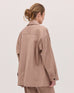 The Denim Safari Jacket - Mocha