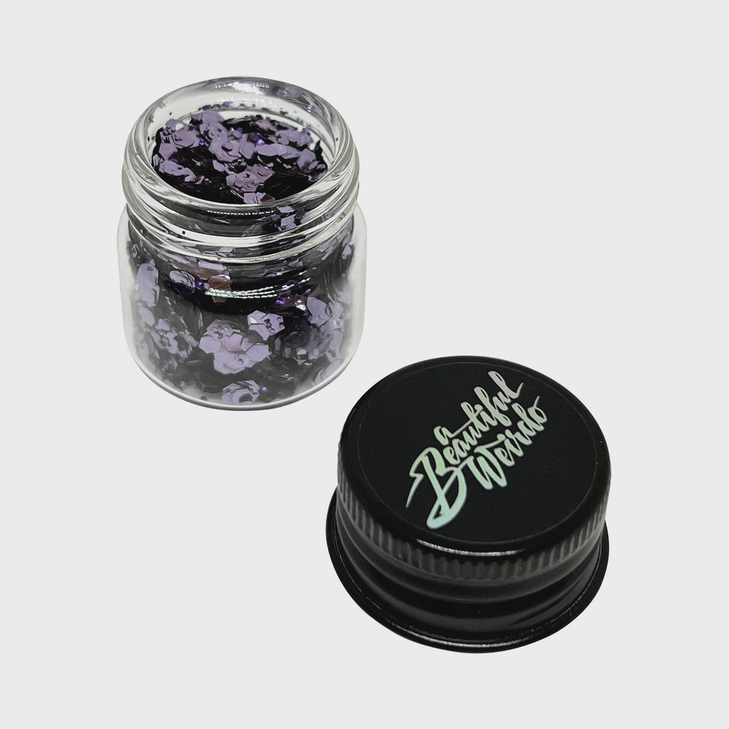 Eco Glitter / Solid Mix Blend - Light It Up Lilac