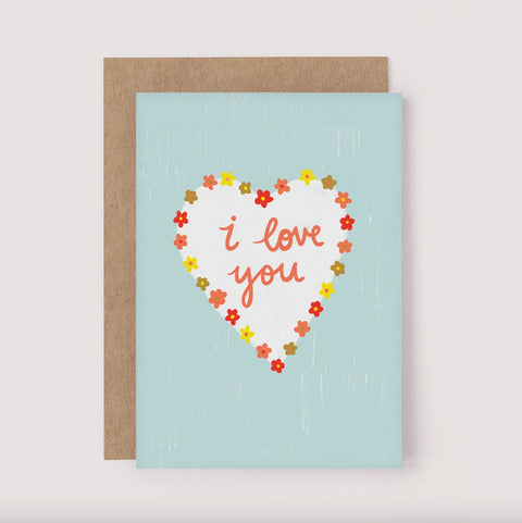 I Love You Greeting Card