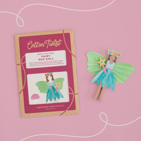Make Your Own - Fairy Peg Doll