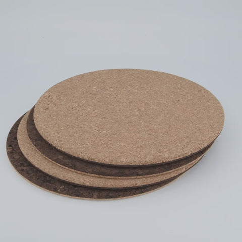 Duo Tone Cork Placemats / Set of 4